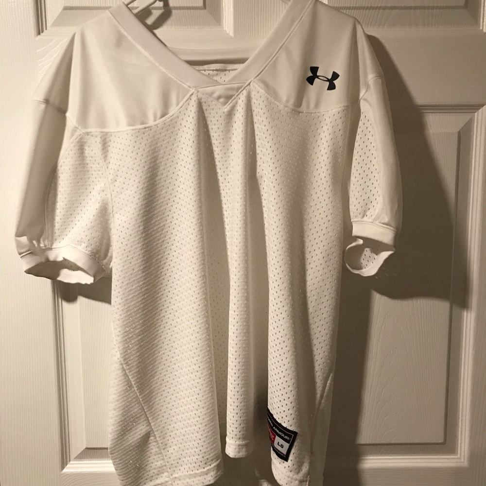 NWT White Under Armour Jersey